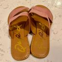 Qupid NWOT -  - Pink Double Strap Suede Sandal - Size US 8.5 Photo 3