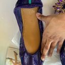 Tieks  PURPLE DIAMOND LEATHER FLATS brand new in box size 10 limited edition HTF Photo 0