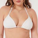 Hollister NWT  CROCHET-STYLE STRING TRIANGLE BIKINI TOP Photo 0