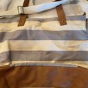 Merona Blue And White Shoulder Bag Photo 0