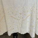 Chelsea and Violet Chelsea Violet Dress Sz Medium Beige Eyelet Mini Graduation Ceremony Bohowestern Photo 9