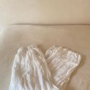 Marshalls white linen pants Photo 1