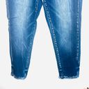 KanCan USA KanCan Stretch Dark Wash High Rise Frayed Ankle Mom Jeans Photo 5