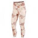 Nike  Running Tights Dri Fit Fast Run Crop High
Rise Pink Floral(Size Medium) Photo 1