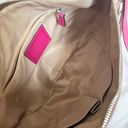 Coach Vintage  boho bag in signature canvas & pink leather Photo 5