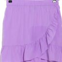 VERO MODA Purple Ruffle Skirt Photo 0