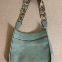 Krass&co Jen & . Crossbody Vegan Leather Bag NWOT  With Canvas Strap  (Flaws) Photo 3