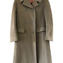 Vintage Ultima 100% Cashmere Coat Tailored by Mr. Vincent Camel Color Silk Lined Tan Size XS Photo 0