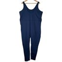 Girlfriend Collective NWT 6XL  Midnight Blue Scoop Back Unitard 28.5" Inseam Photo 5