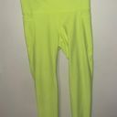 Old Navy Active Neon Yellow Running Leggings Photo 0