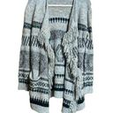 CAbi  Cardigan Womens Style 3701 Small Shetland Fringe Waterfall Tunic Sweater Photo 0