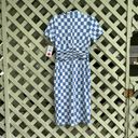 INC Checkered Midi Dress Photo 2