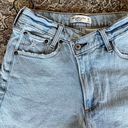 Abercrombie & Fitch High Rise Dad Shorts in Light Wash - 26 Photo 7