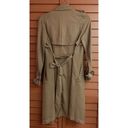 Walter Baker  New York Women’s Trench Coat Olive Green Size Small Photo 1