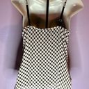 New York & Co. 4 Tier Pale Pink Polka Dot Spaghetti Strap Tank Top Size XS Photo 1