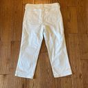 NYDJ  white cropped capri jeans size 4 Photo 8