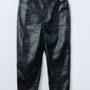 Madewell Faux Leather Jeans Photo 4