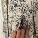 J.Jill New  Women's Beige Floral Jacket, Sz S. Photo 3