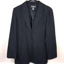 Eddie Bauer  Women’s Tall Wool Blend Charcoal Gray 3-Button Blazer Jacket Photo 0