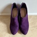 Kelly & Katie  Laylla Purple Suede High Heels Shoes Boots Booties Size 6.5 Photo 5