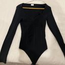 Abercrombie & Fitch Squareneck Sweater Bodysuit Photo 1