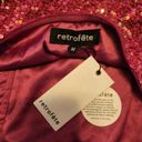 Retrofete Heather Sequin Dress in Hot Pink Strapless Mini Size Medium NWT Photo 8