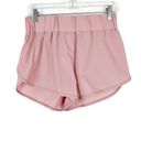 Halara NWT  High Waisted Dolphin Hem Casual Shorts 2" Pink Size Small S NEW Photo 1