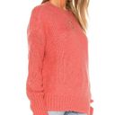 Sanctuary  Telluride Knit Sweater Coral Slouch Wool Photo 2