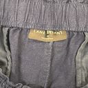 Lane Bryant Linen Wide Leg Pant navy blue 16 elastic waist office business Photo 5