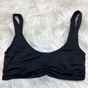 Beach Riot  Pico Black Bikini Top. Size XSmall. NWT Photo 2