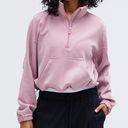 Lululemon Brushed Softstreme Half Zip ColourRose Blush Photo 4