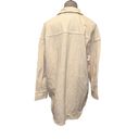 Madewell  Cream Colored Oversized Button Down Shacket Size XS Photo 2