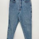 Bill Blass Levi Patch Light Wash High Waisted Mom Jeans Straight Women Size 6 Blue Photo 0