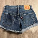 Levi 501 Denim Button Fly Jean Shorts Size 26 Photo 1