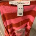 Isaac Mizrahi  | pink strip cardigan Photo 2