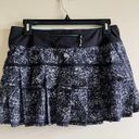 Lululemon  Run Pace Setter Skirt *4-way Stretch Rocky Road Sand Dune Black Size 6 Photo 5