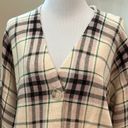 Loft  Soft Plaid Button Up Cardigan Size Large NWT Photo 2