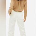 Everlane  Sandstone High Rise The Straight Leg
Crop Short Jeans Pants Photo 2