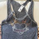 Guess Vintage y2k 2000s  los angeles rhinestone bling tank top Photo 6