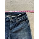 Silver Jeans  Capri Suki Womens Blue Embroidered Pocket Mid Rise Denim Size 27 Photo 8