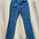 Abercrombie & Fitch  28/6 Curve Love The 90s Slim Straight Ultra High Rise Jeans Photo 0
