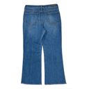 Pilcro  High Rise Flare Jeans Raw Hem Size 31 Photo 4