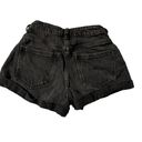 PacSun  mom short women's size 22 black shorts Photo 3