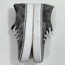 Vans  Doheny Platform Washed Black Denim Dots Sneakers Size 9 Women’s Lace Up Photo 7