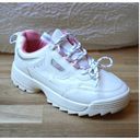 Women Cute Platform Pink White Feminine Sneaker Size US 8 Photo 0