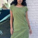 Boden USA boden green corduroy dress Photo 0