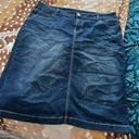 Be Girl Jean skirt Size 2X Dark Wash Photo 0