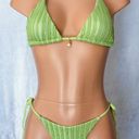 Boutique Light Green, Jeweled Pearl, Bikini Set Photo 0