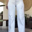 Risen High Rise Wide Leg Jeans Photo 0