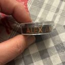 ALEX AND ANI 925 Sterling silver hook glass pendant Photo 2